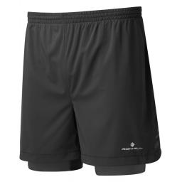 Ronhill Mens Stride Twin Sports Running and Exercise Shorts