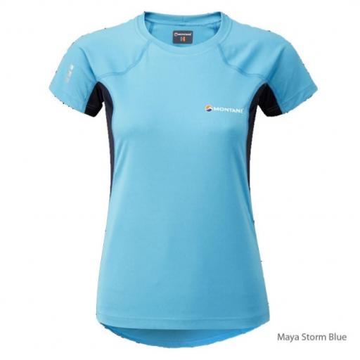 Montane Women's Sonic Technical Sports T-shirt or Base Layer
