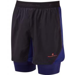 Ronhill Mens Stride Revive Twin Shorts_black_midnight_blue_front_1001.jpg