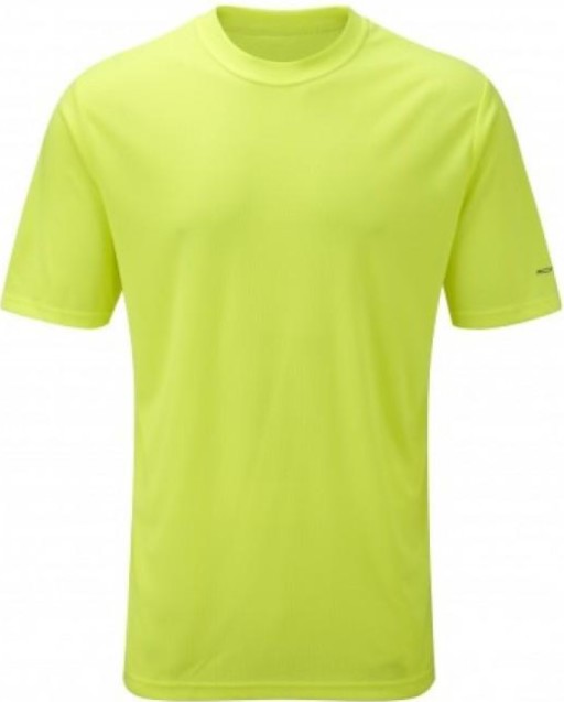 Ronhill_Mens_Everyday_Plain_Tee_Fluo_Yellow_Front_1001.jpg