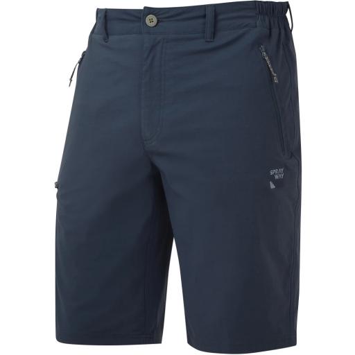 Sprayway Men's Compass Hiking and Travel Shorts - Blue