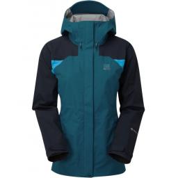 Sprayway Womens Torridon GTX Waterproof Jacket Lyons Blue blazer latigo Front