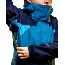 Sprayway Womens Torridon GTX Waterproof Jacket Lyons Blue Blazer Latigo Pit-Zips