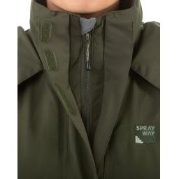 Sprayway Womens Vista Waterproof Goretex Jacket Woodland Green Zip