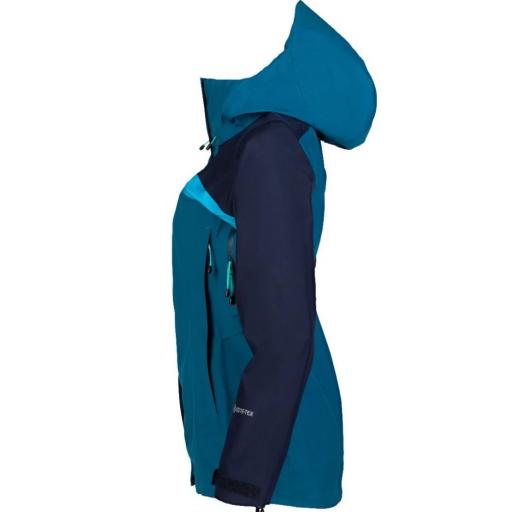 Sprayway Womens Torridon GTX Waterproof Jacket Lyons Blue Blazer Latigo Side