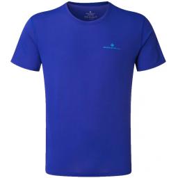 Ronhill Mens Core Short Sleeve T-Shirt Cobalt Blue Honolulu Front