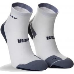 Hilly Marathon Fresh Anklet Sock White Charcoal Grey 2F_801.jpg
