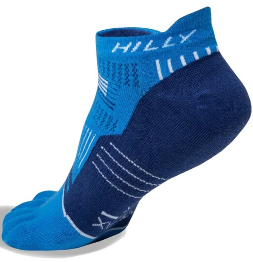 Hilly Toe Socklet Min Electric Blue-Mid Blue White Rear_801.jpg