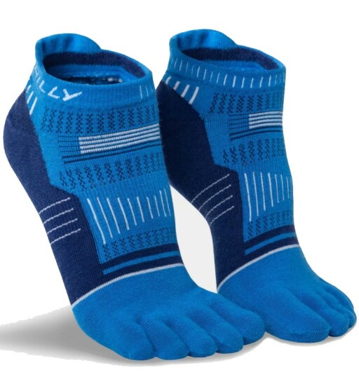 Hilly Toe Socklet Min Electric Blue-Mid Blue White Angle Front2_801.jpg