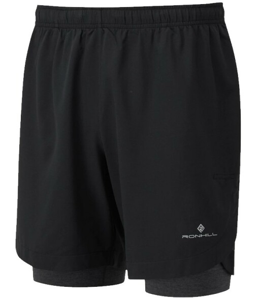 Ronhill Mens Life 7 Inch Twin Short Front black W801.jpg