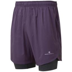 Ronhill Mens Life 7 inch Twin Short Nightshade Charcoal Marl_FrontW_800.jpg